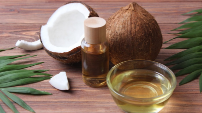 Coconut oil for hair