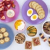 An easy recipe for snacks that can be quickly prepared and taken to work or school